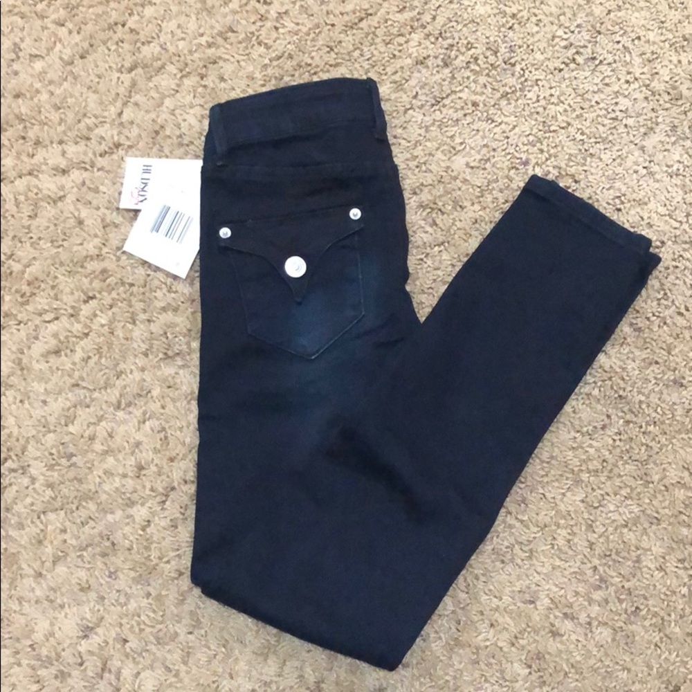 Hudson Dark Wash Skinny Jeans